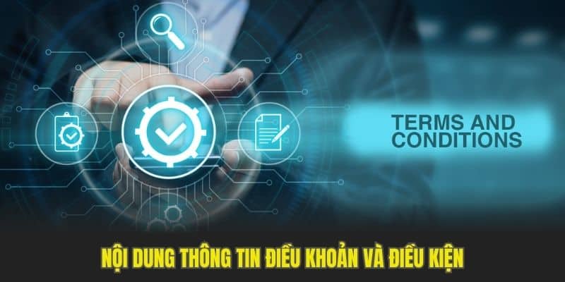 Nội dung thông tin điều khoản và điều kiện Nội dung thông tin điều khoản và điều kiện
