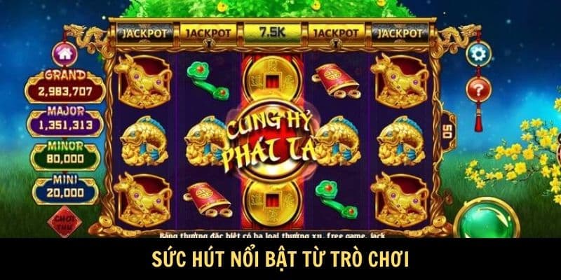Sức hút nổi bật từ trò chơi Sức hút nổi bật từ trò chơi