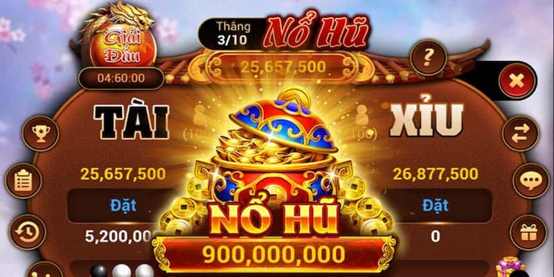 Thông tin về Jackpot của tài xỉu nổ hũ 